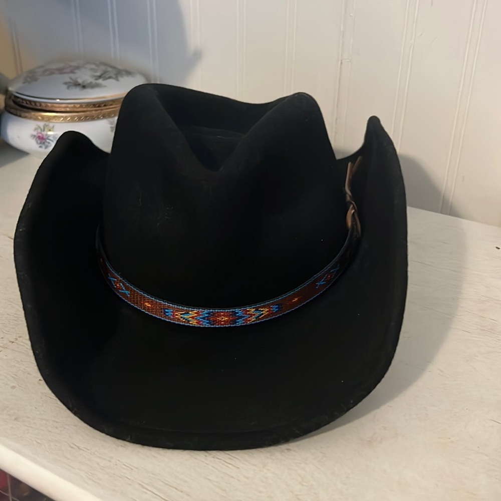 Eddy Bros wool lite felt cowboy hat medium coyote 7”
